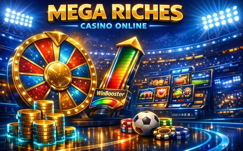 Mega Riches Casino homepage hero banner