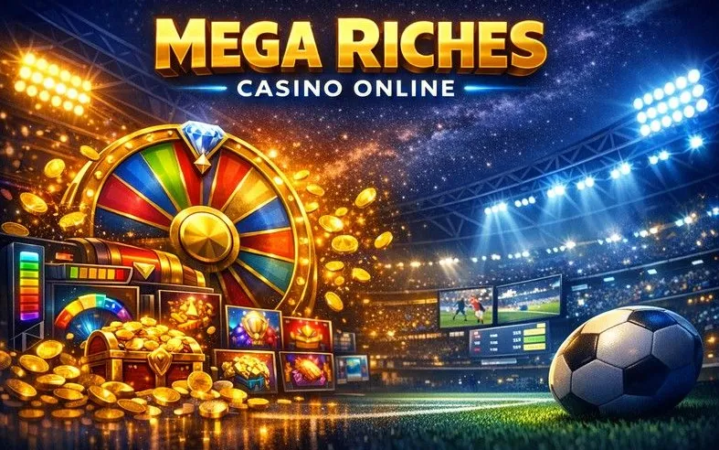 Mega Riches Casino login page